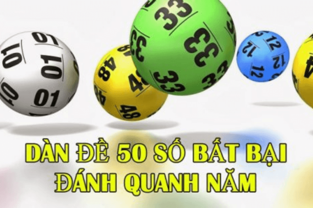 dàn đề 50 số đánh quanh năm